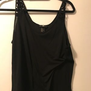black tank top
